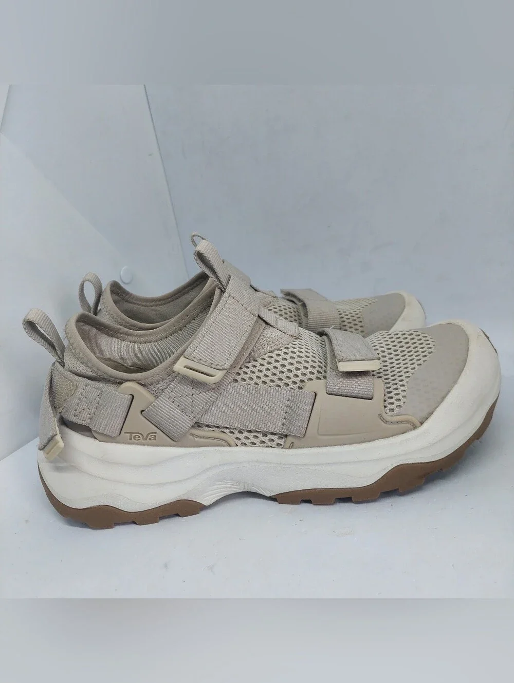 Teva Outflow Universal Water Sandals Beige Outdoor Shoes 1136310 Womens Size 6